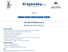 Tablet Screenshot of krajewsky.de